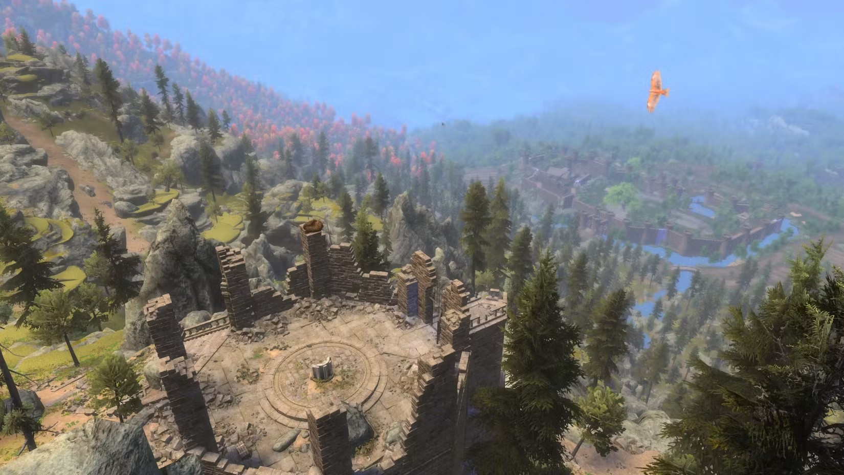 Landskapene til Skyblivion er stort sett komplette, men det er fortsatt mye arbeid å gjøre før utgivelsen.Bethesda/Skyblivion Team