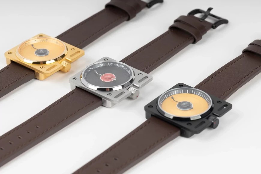 Vinyl Record Automatic Watch