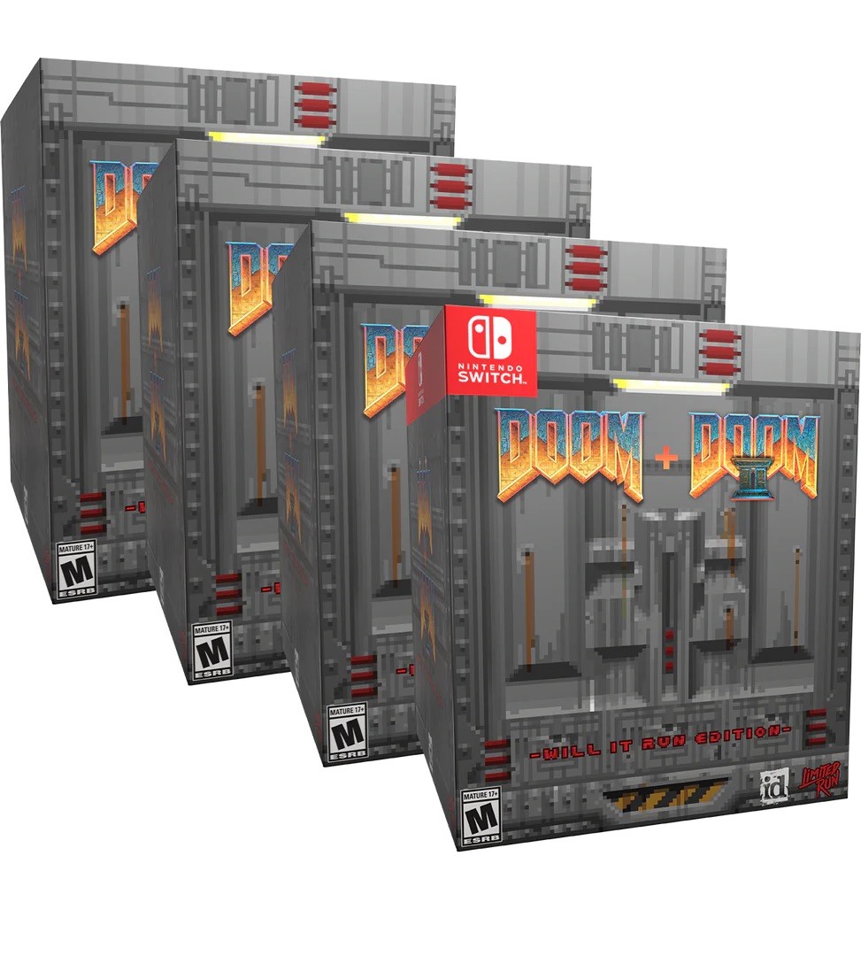 Denne DOOM Collector's Edition-boksen vil kunne kjøre DOOM