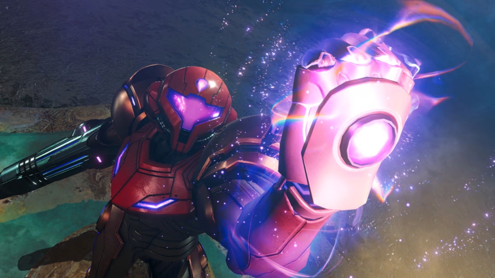 Nok en gang kan du sette deg i rollen som Samus Aran i Metroid Prime 4: Beyond, eksklusivt på Nintendo Switch og Nintendo Switch 2.