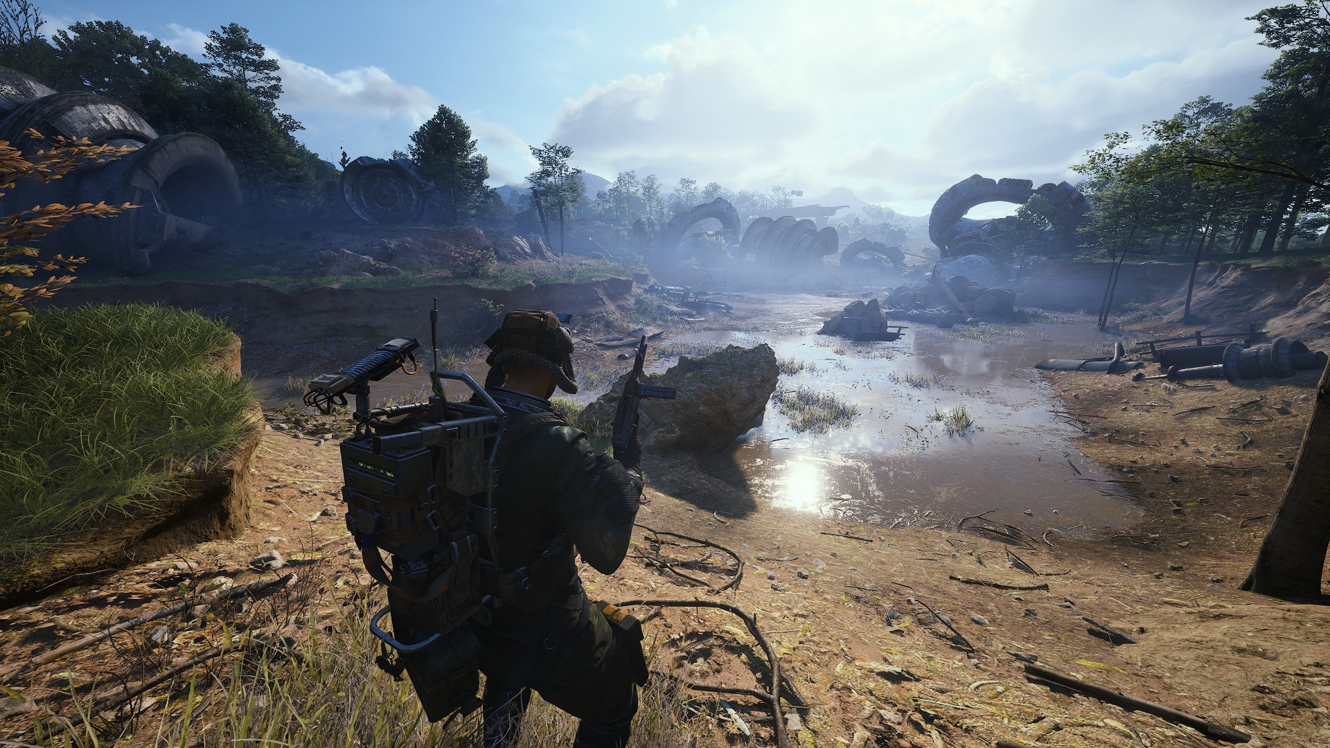 Selv om ARC Raiders er fengslende rent spillmessig, kan det samme sies om de tekniske egenskapene, som effektivt bruker Unreal Engine 5 til å skape sammenhengende og detaljerte miljøer.