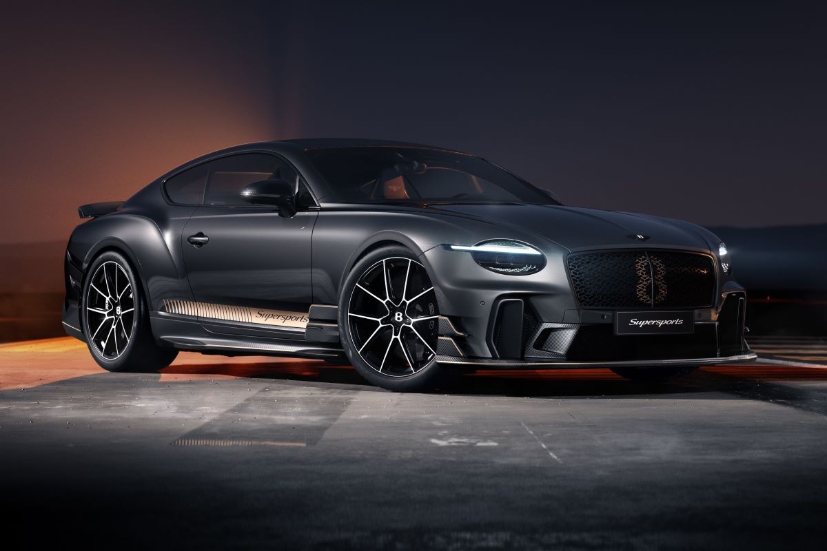 Bentley lanserer nye Continental GT Supersports – lettvektscoupé med ekstrem ytelse