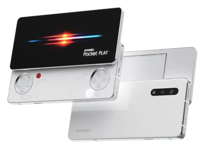 Ut fra de publiserte bildene vil AYANEO Pocket Play være tilgjengelig i svart og hvitt.